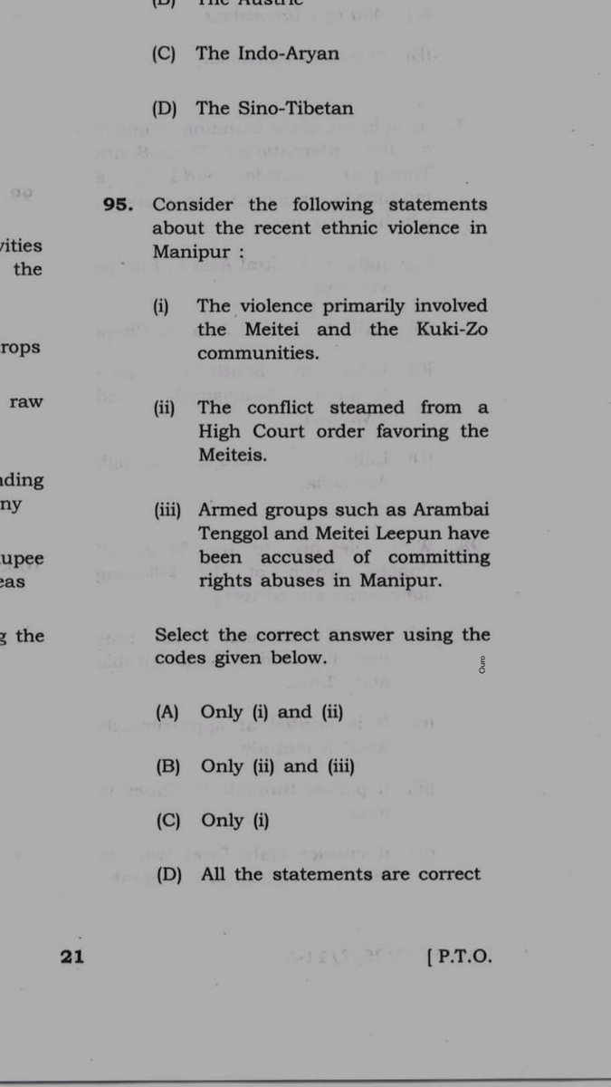 OuroKenobi's tweet photo. This question was actually asked in a competitive job-entry examination. Is it appropriate to include such a sensitive topic? Could the answer choices be considered misleading? And, most importantly, what is the correct answer? https://t.co/8in9jD4EZe