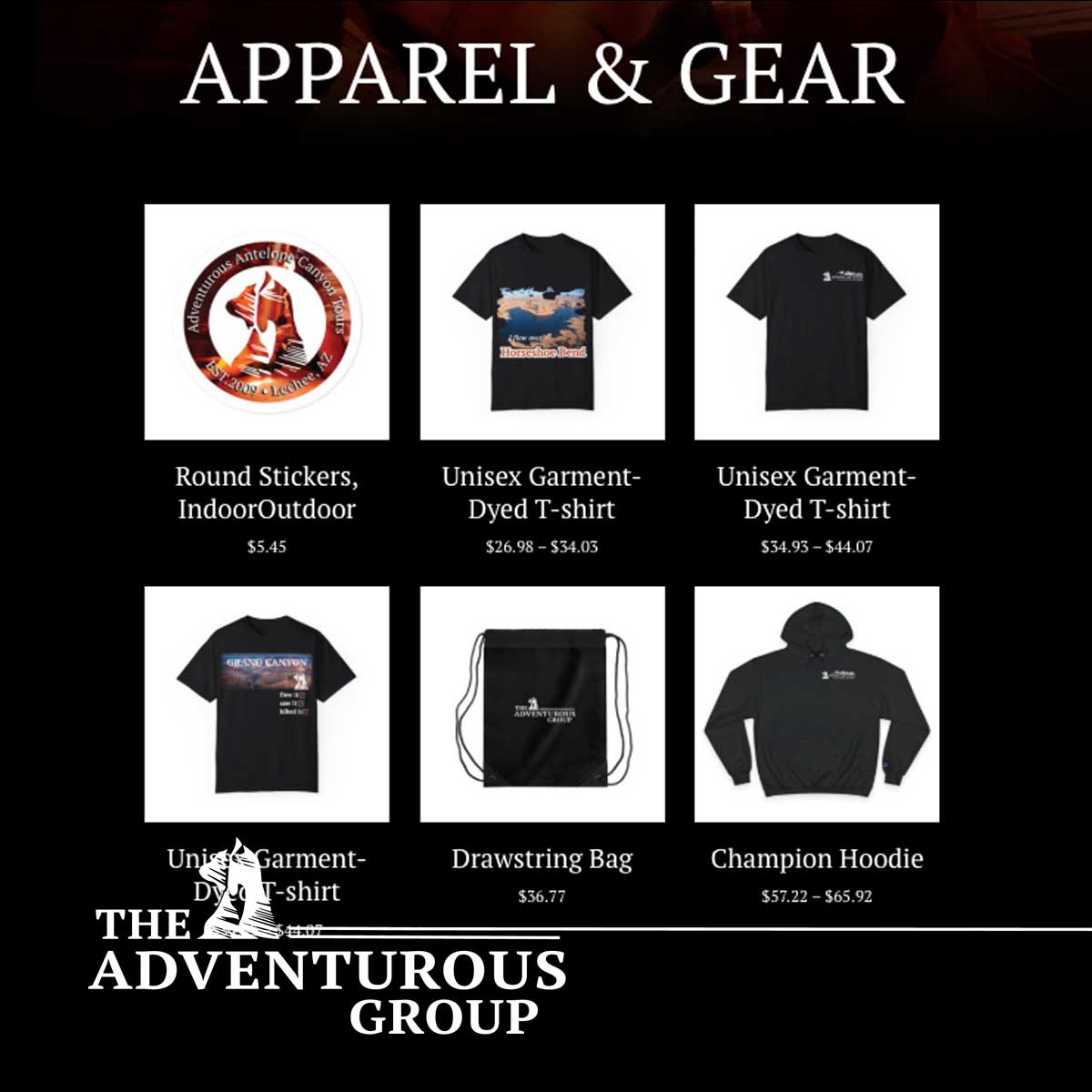 TheAdvntrsGrp's tweet image. 🧢 Ready to rep your next adventure? From hats and tees to durable travel gear, our shop has everything you need for the journey.

Shop now 🔗 zurl.co/vW5OK

#TAGMerch #AdventureStyle #TravelGear #ShopSouthwest #theadventurousgroup #meettheteam #navajotours #sedonatours