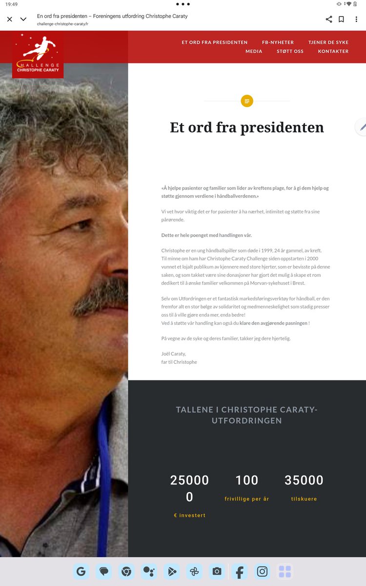 Å se at Sporting er i Frankrike i helgen for å spille 2 kamper for organisasjonen Christophe Caraty challenge - kampen mot Kreft.  Det er faktisk sterk for meg som syk og mamma ❤️💚🦁🇵🇹 ( desverre streames ikke kampene )