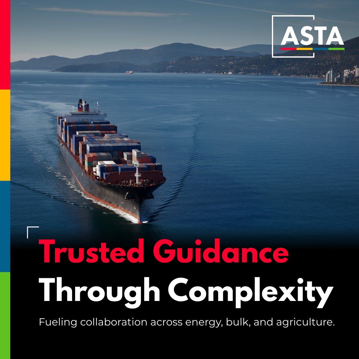 TradeWithASTA's tweet photo. As trade evolves, ASTA delivers the intelligence to move with certainty.

Built for what global trade demands.

#TradeWithASTA #Trade #Shipping #Logistics #Cargo #Delivery #SupplyChain #Export #Transportation #Business #Maritime https://t.co/3g8GuIKVj3