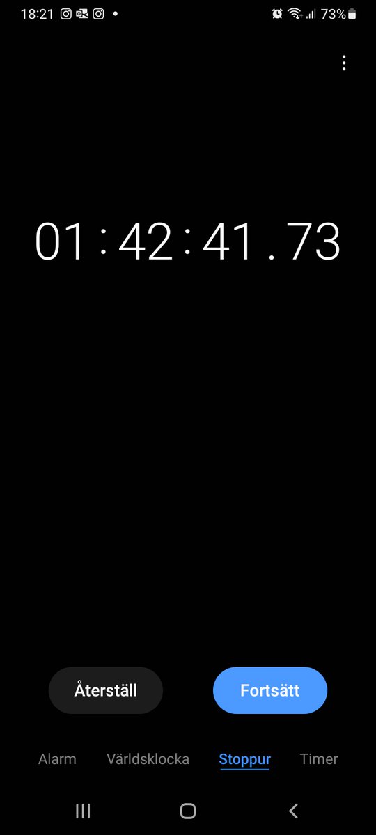 SwedishGamester's tweet photo. I timed how long it took me to #WalkHome, and I'm pretty sure I did it in #RecordTime!🏆 I walked pretty fast and didn't take a single #break (other than stopping to take a quick #selfie) so it only took me 1 hour and 42 minutes from door to door! But now I feel very #tired! 😮💨 https://t.co/9iiqhHu6Hi