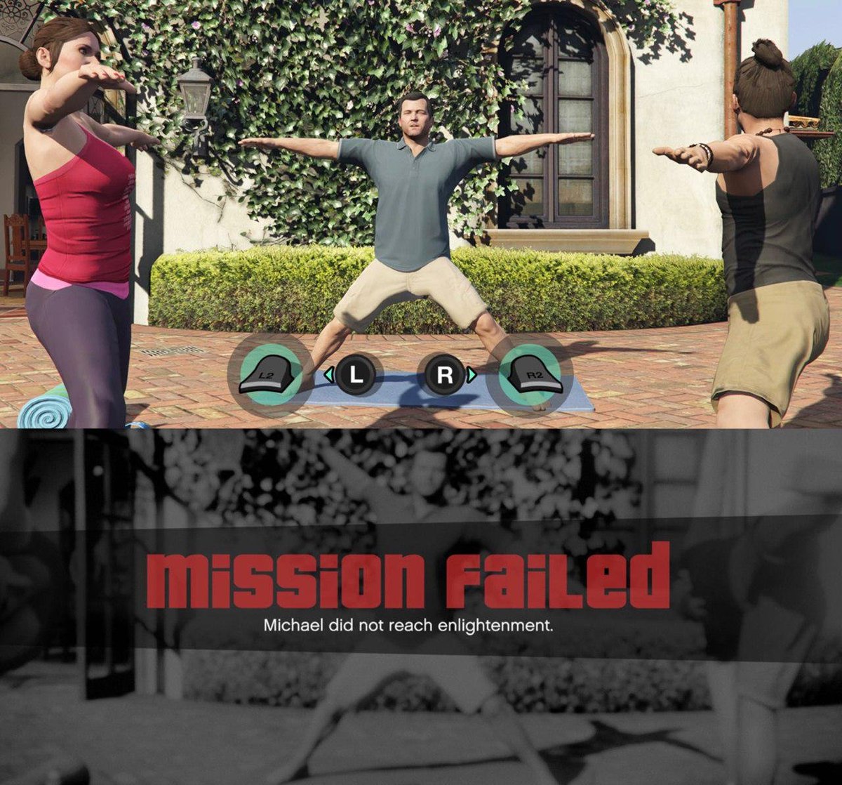 GTASixInfo's tweet image. This is definitely the worst mission in GTA 5