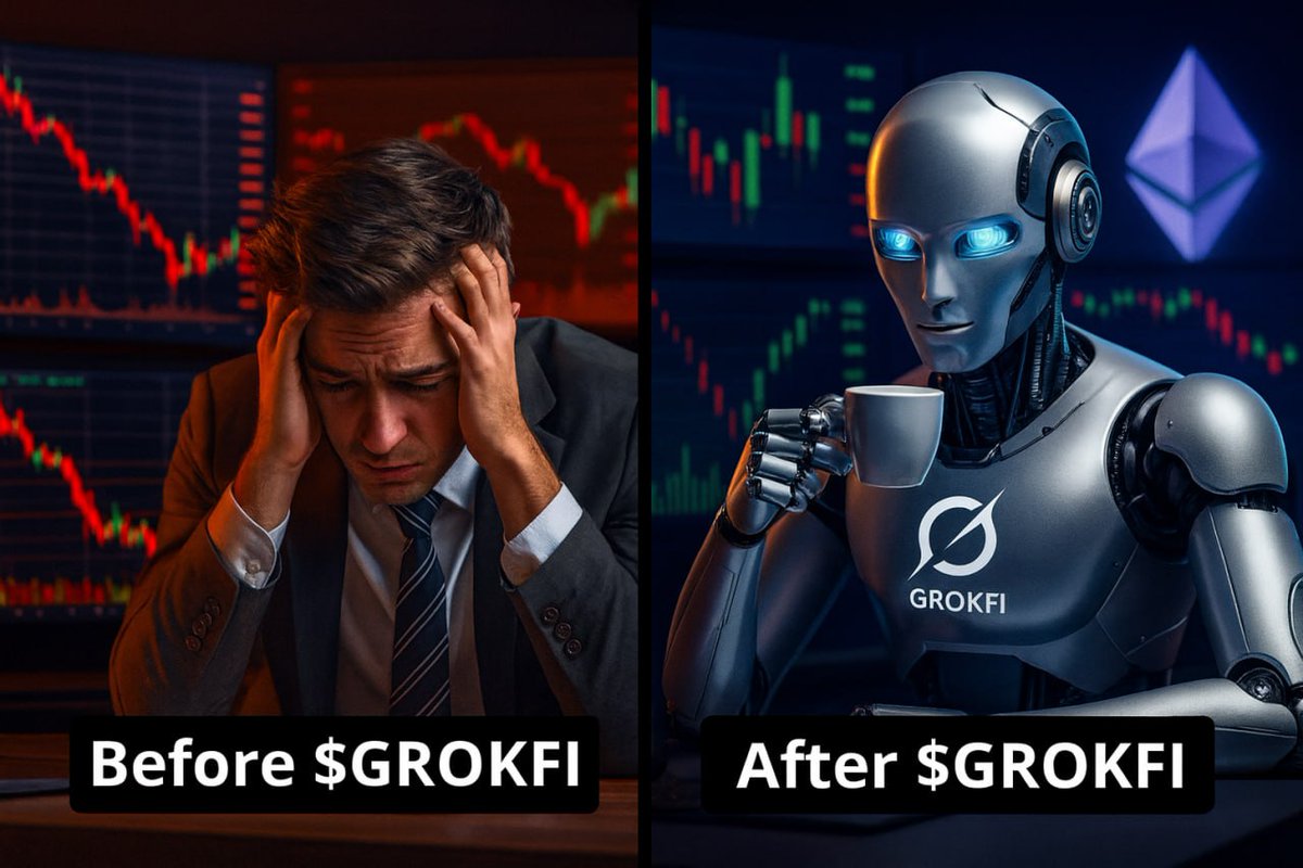 maudeamy8's tweet image. In a world full of memecoins…
Be the protocol that lasts.
#GrokFinance

CA: 0x587a1A9ad4345a53Cc072aA6535B3b8A7D04F083