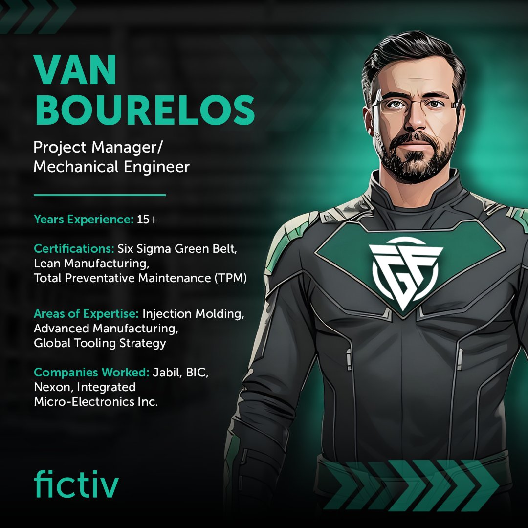 fictiv's tweet image. Every great product has heroes behind the scenes. 

Meet the Injection Molding G-Force—engineers solving the toughest mold challenges so your parts are perfect.

Build with the best: fictiv.com/injection-mold…

#Manufacturing #Engineering #InjectionMolding #Innovation