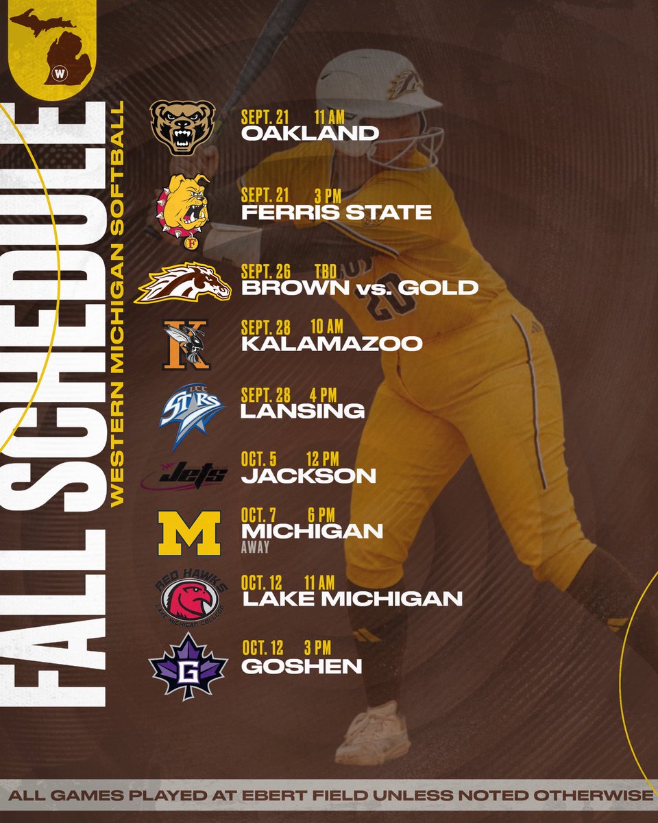 Happy Friday fall schedule release!🐎 #BroncosReign