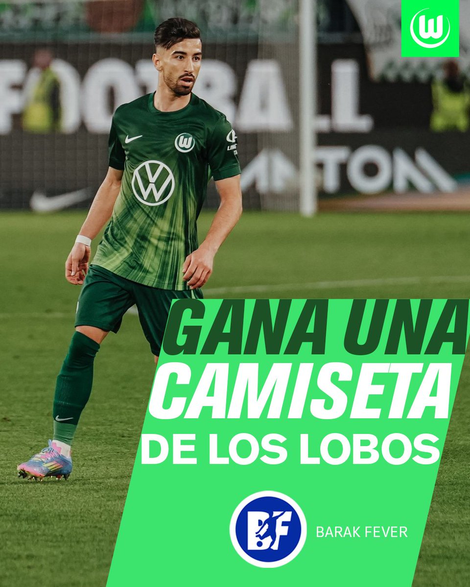 Barak Fever (@barakfever) on Twitter photo Los Lobos cumplen 80 años y quieren celebrarlo regalando su icónico jersey.
Síguenos a mí, al <a href="/VfLWolfsburg_ES/">VfL Wolfsburg ES</a>. Dale Like y RT a este post y espera al 25 de agosto para anunciar al ganador del jersey que se puede ir a cualquier parte del mundo 🌎 Los Lobos cumplen 80 años y quieren celebrarlo regalando su icónico jersey.
Síguenos a mí, al <a href="/VfLWolfsburg_ES/">VfL Wolfsburg ES</a>. Dale Like y RT a este post y espera al 25 de agosto para anunciar al ganador del jersey que se puede ir a cualquier parte del mundo 🌎