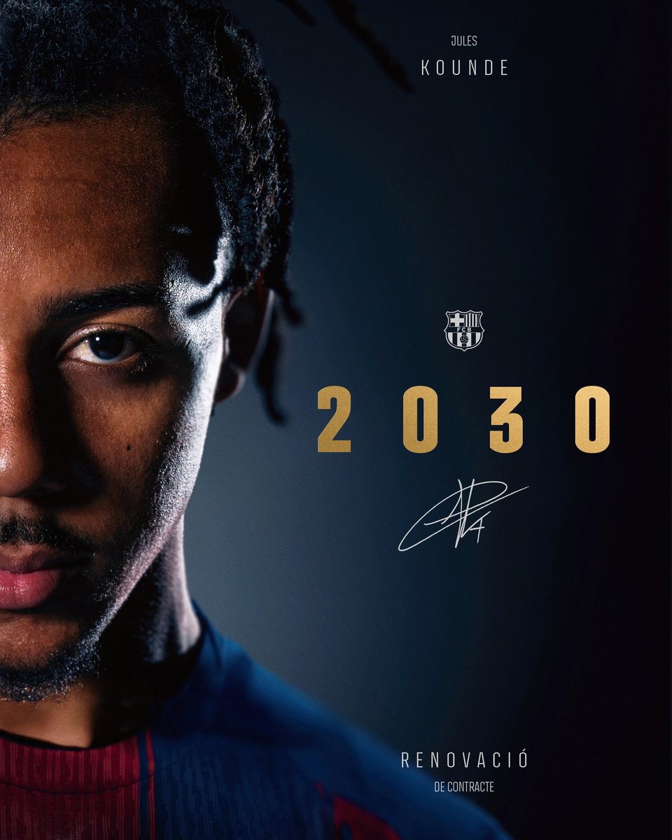 🚨 رسـمياً 🚨

كوندي يُجدد حتى 2030 🤝