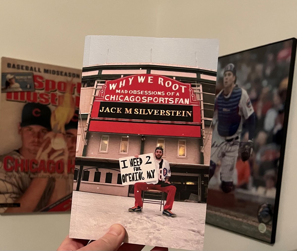 MartyGrego's tweet image. Excited to dig into this from @readjack.

I have witnessed his fandom and writing IRL and can vouch this is sure to be a good one.   

Sincerely,  
A fellow obsessed Cubs fan.