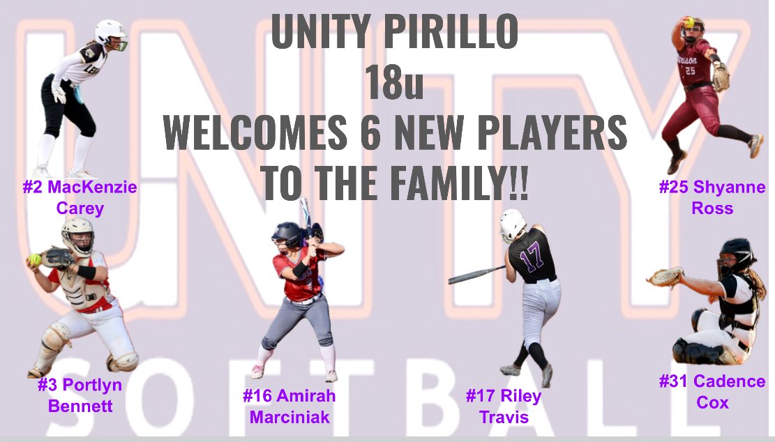 Unity Pirillo (@unitypirillo) on Twitter photo These girls are itching to get on the field together!!! #2026
#UP These girls are itching to get on the field together!!! #2026
#UP