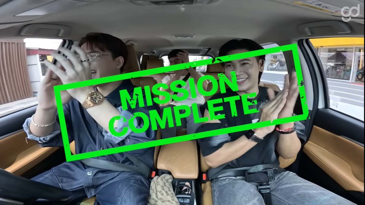 ขอขอบคุณรายการ ถ้าโลกนี้ไม่มี GPS จากช่อง GoodDayOfficial ที่เชิญ "คริส-สิงโต" มาปฎิบัติภารกิจขับรถตามหาถนนที่ทะลุไปได้จากซอยเสือใหญ่ จำนวน 6 เส้น ภายในเวลา 1 ชั่วโมง 30 นาที จนกระทั่ง Mission Complete สำเร็จไปด้วยดี

ขอบคุณพี่เผือก และทีมงานที่ดูแล "คริส-สิงโต"