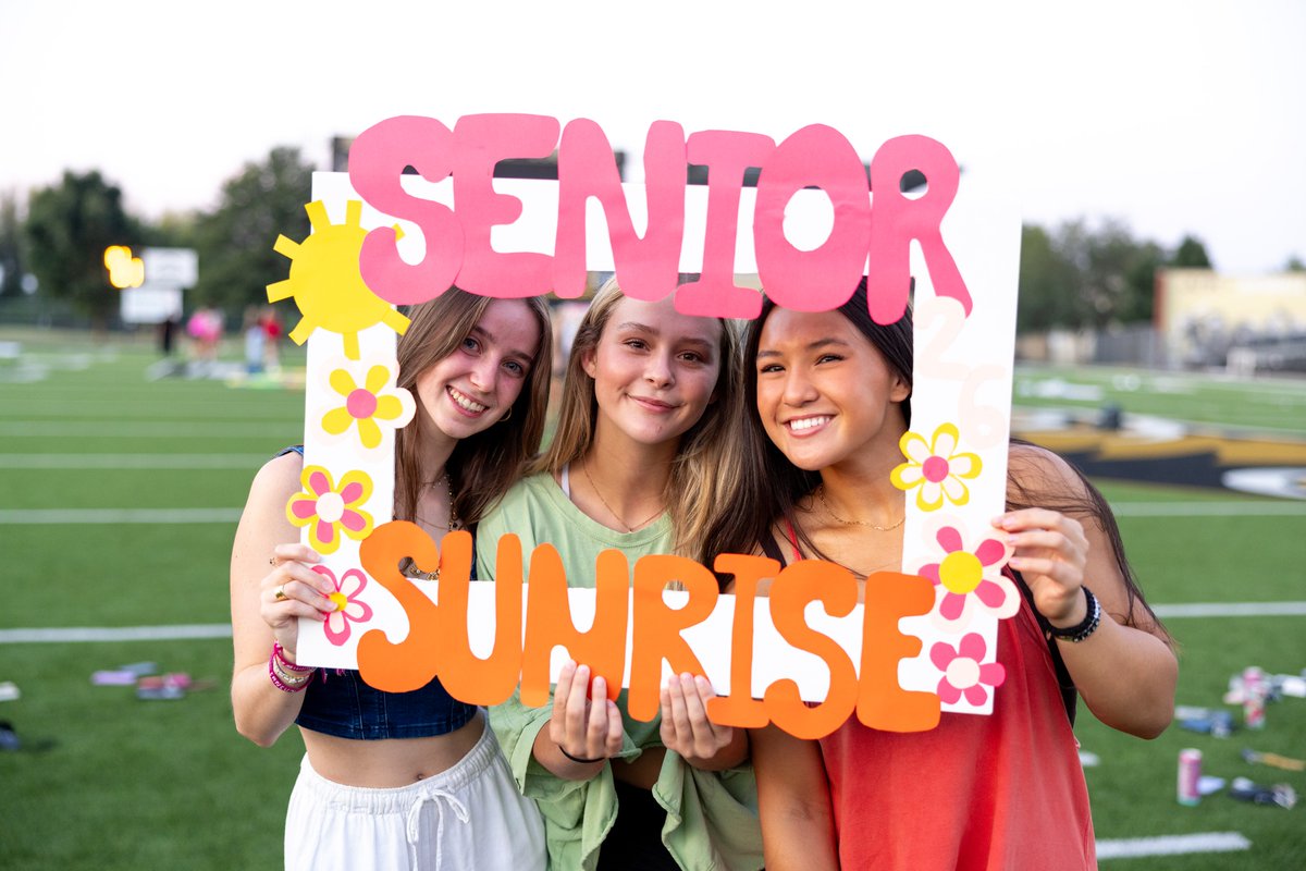 Each new sunrise is another chance to embrace our purpose and live it. This is your year, Class of 2026! #whereexcellencelives