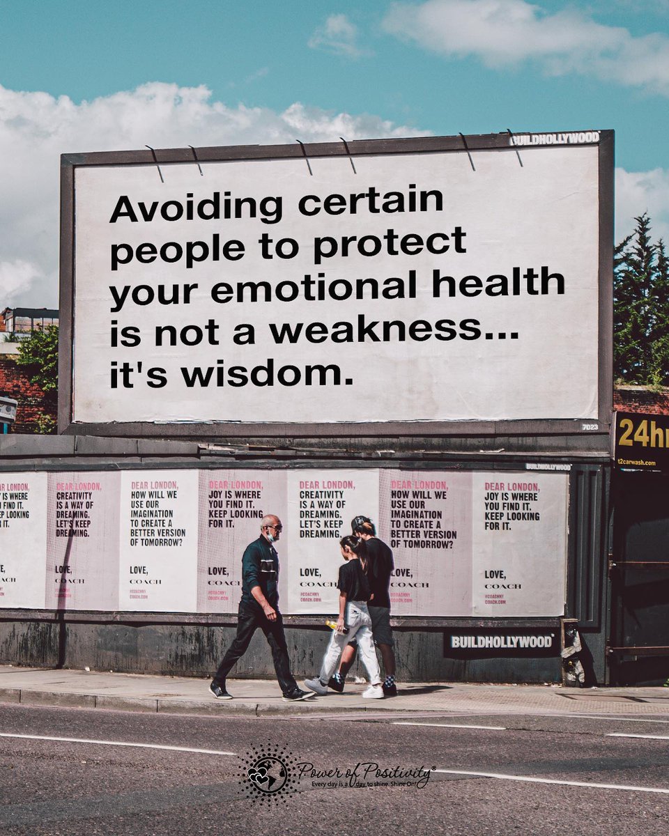 Avoiding certain people to protect your emotional health is not a weakness... it's wisdom. 💖🙏