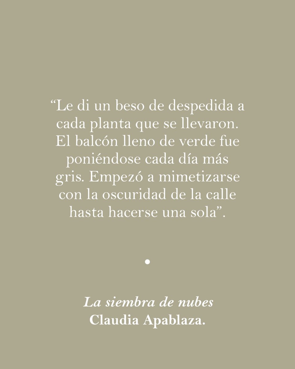 Editorial Almadía (@almadia_edit) on Twitter photo 🌧Te compartimos algunas frases de 'La siembra de nubes', la nueva novela de Claudia Apablaza (<a href="/lamujerrota/">Claudia Apablaza</a>).
⚡️¡Ya disponible en nuestra tienda en línea y librerías de México!
#novelas #novedades #SiembraDeNubes 🌧Te compartimos algunas frases de 'La siembra de nubes', la nueva novela de Claudia Apablaza (<a href="/lamujerrota/">Claudia Apablaza</a>).
⚡️¡Ya disponible en nuestra tienda en línea y librerías de México!
#novelas #novedades #SiembraDeNubes