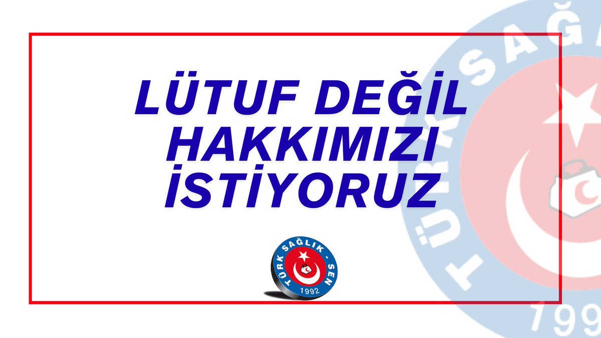 #MemurHakkınıİstiyor