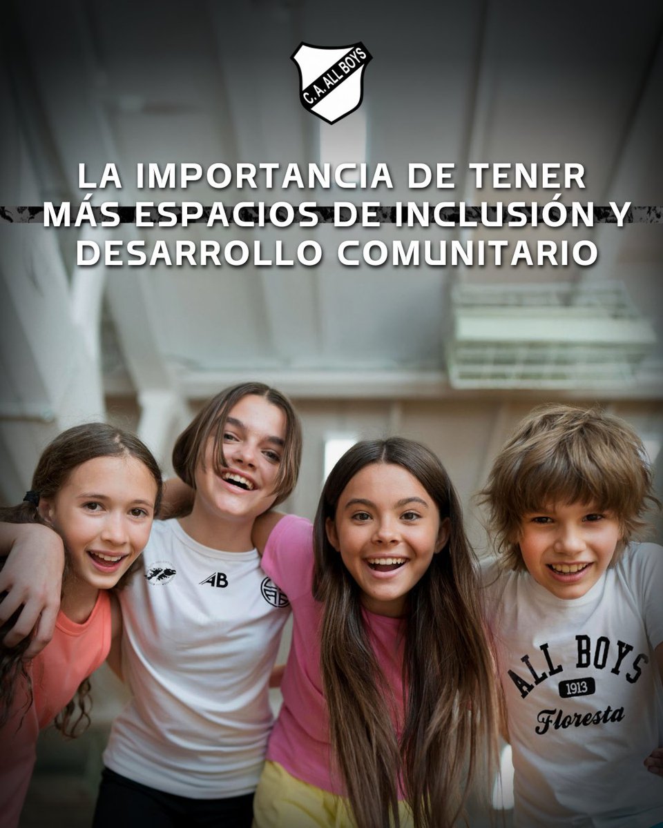 🏟 10 Razones para que la ex cárcel de menores Manuel Rocca se convierta en un Polo Cultural, Educativo y Deportivo 🤍🖤🤍

El deporte es más que ejercicio: es futuro, es comunidad y es oportunidad.
Por eso queremos que el ex Hogar Manuel Rocca vuelva a latir, lleno de vida y