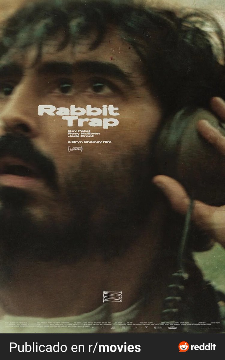 horrorlosers's tweet photo. El póster de #RabbitTrap, que supone la vuelta al ruedo del terror de la productora de Elijah Wood #Spectrevision, de donde han salido joyas como MANDY o DANIEL ISN'T REAL. https://t.co/joJoKZSgnw