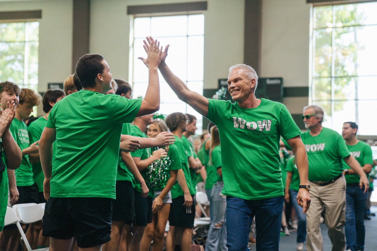 Marshall University (@marshallu) on Twitter photo Allow us to introduce you to the Marshall University Class of 2029 (again) 💚😊🦬 Allow us to introduce you to the Marshall University Class of 2029 (again) 💚😊🦬