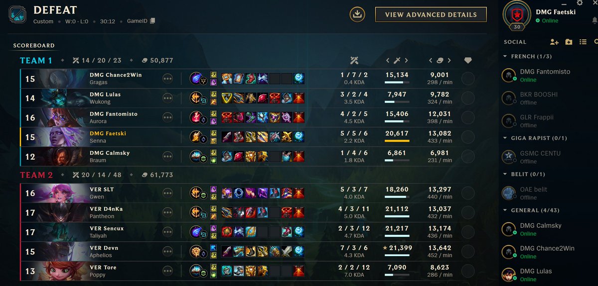 Faetski's tweet image. lost 3-0 to verdant today and our split is officially over. Shoutout Devn for giving us a chance