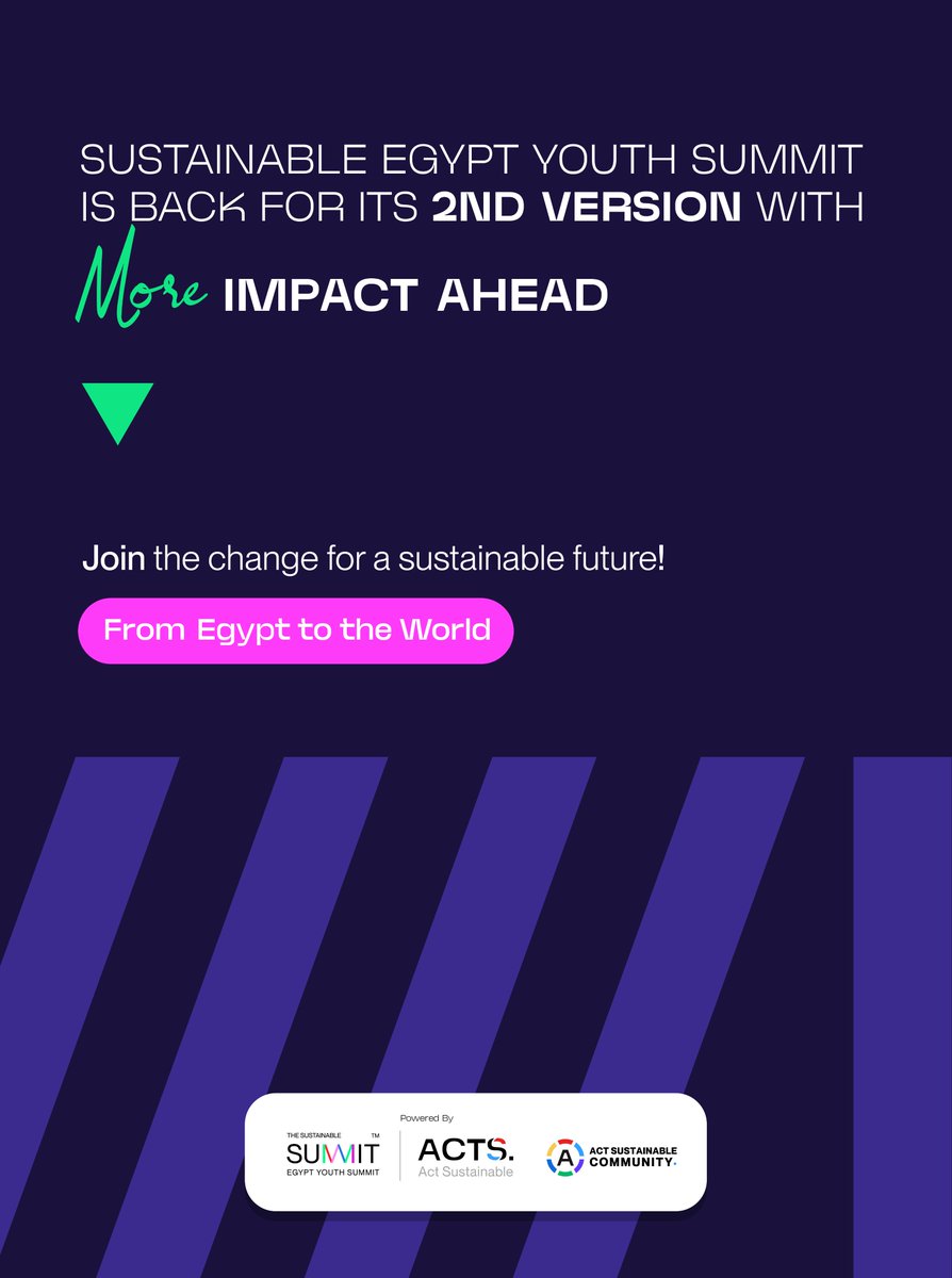 Sustainable Egypt Youth Summit tweet media