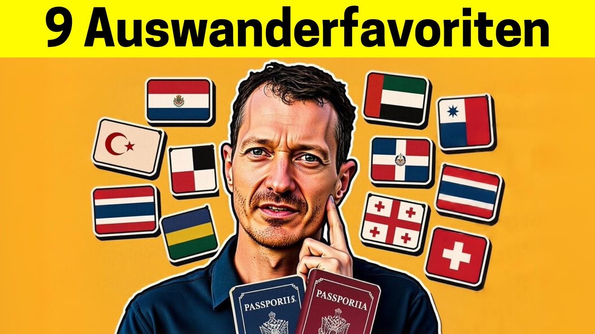 T_WITTmann's tweet image. Auswandern oder 2. Reisepass? Klar, aber wo?! Ich verrate dir meine Favoriten für Plan B, 2. Reisepass und auswandern. Viel Spaß heute mit der 501. Ausgabe von „Faszination Freiheit“ und exakt 501 Freitagen in Folge (keinen einzigen verpasst).
ow.ly/lVuL50WGLOc…