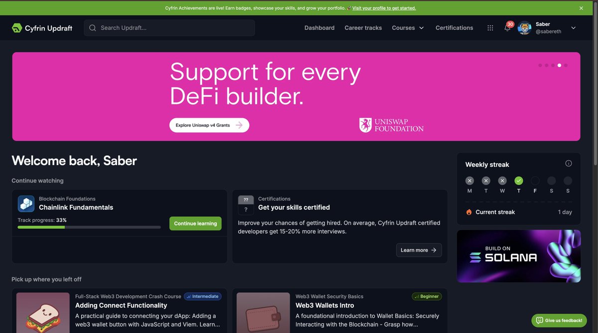 Saber.eth | Blockchain Developer⚡ tweet media
