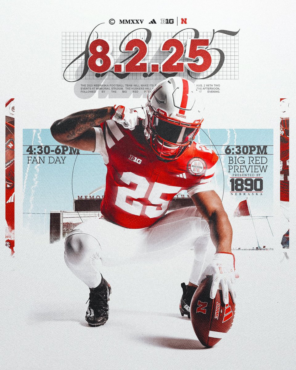 Recents for <a href="/HuskerFootball/">Nebraska Football</a> 🎨