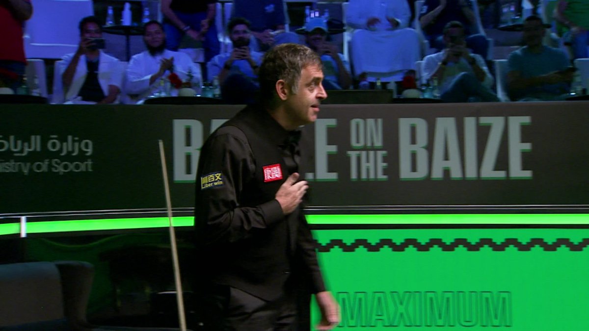 Eurosport_TR's tweet image. Keçi.

#RonnieOSullivan | #SaudiArabiaMasters
