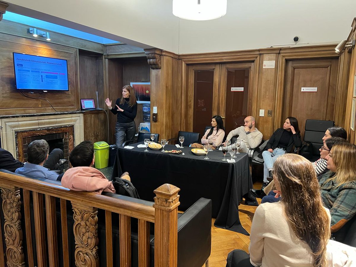 FernandoWarley5's tweet photo. Ayer pudimos participar con #beonemedicines de la "Noche de los Linfomas" (1ra edición) en #centropavlovsky. ¡Felicitaciones @AstridPavlovsky por la excelente coordinación!
¡Esperemos se repita!
#beone
#medicalaffairs
#medicaleducation
#zanubrutinib https://t.co/2Ii4nCeN9s