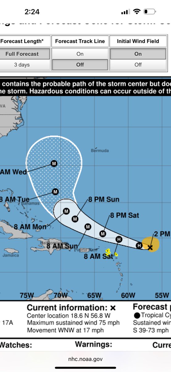 Lane910's tweet photo. @Lawsonofnature @Swan_Creek1 @CAgovernor The confusing part is why would you waste money on preparing for a storm that is not going to hit the island … https://t.co/gzDI2SwG5P
