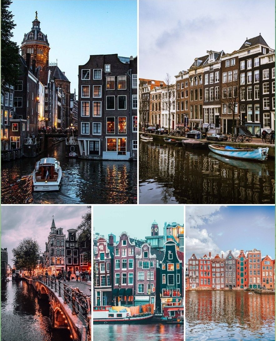 #Amsterdam , known for its artistic #heritage, elaborate canal system and narrow houses with gabled facades, legacies of the city’s 17th-century Golden Age ☀️ 

📍Amsterdam, #Netherlands 🇳🇱
