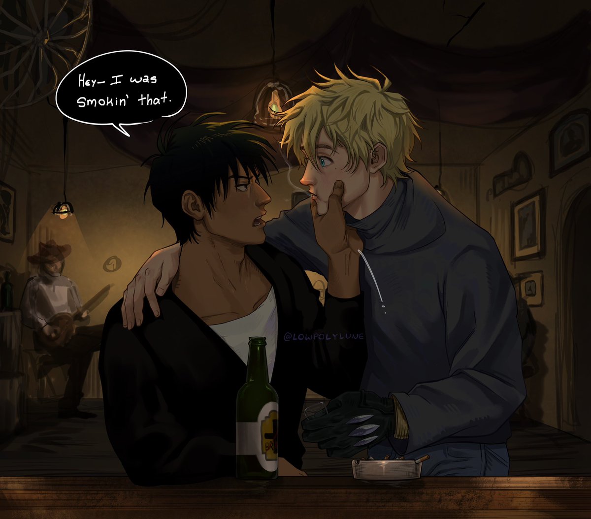 lowpolylune's tweet image. Trimax Vash x Wolfwood comic 🥃🚬💋
(trimax vol. 3)

#trigunfanart #vashthestampede #wolfwood #trigunmaximum #vashwood #VW #WV