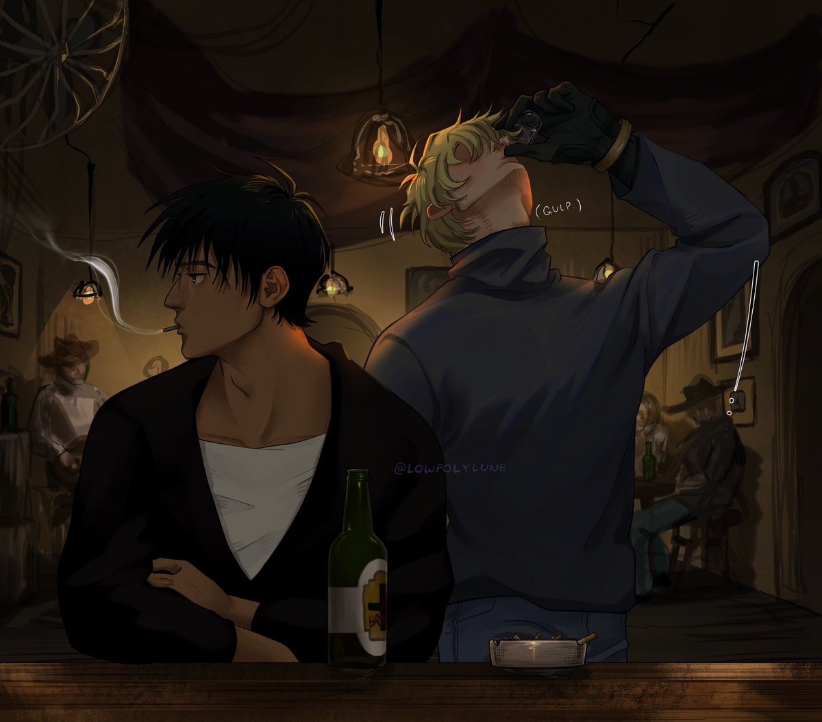 lowpolylune's tweet image. Trimax Vash x Wolfwood comic 🥃🚬💋
(trimax vol. 3)

#trigunfanart #vashthestampede #wolfwood #trigunmaximum #vashwood #VW #WV