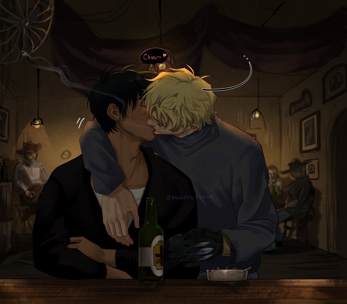 lowpolylune's tweet image. Trimax Vash x Wolfwood comic 🥃🚬💋
(trimax vol. 3)

#trigunfanart #vashthestampede #wolfwood #trigunmaximum #vashwood #VW #WV