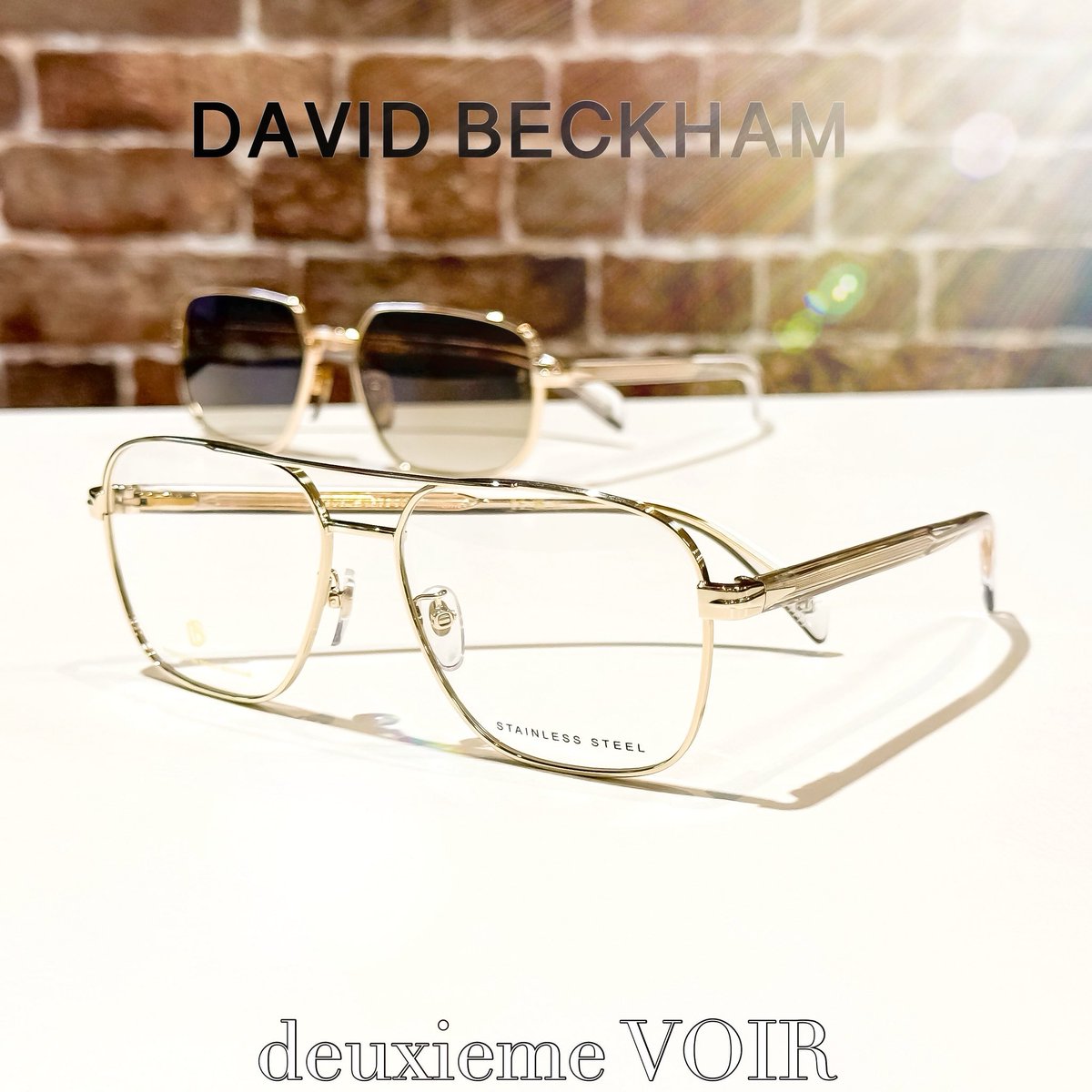 deuxiemeVOIR's tweet photo. Double Bridge collection
ダブルブリッジ(ツーブリッジ) のアイウェアが
注目されています!
miumiu/ミュウミュウ
DAVID BECKHAM/デビットベッカム
Lozza/ロッツア
スタイルに応じて選び方もさまざまです。
新たなトレンドに挑戦してみてください。
#doublebridge #ダブルブリッジ https://t.co/ySLzrLJqIB