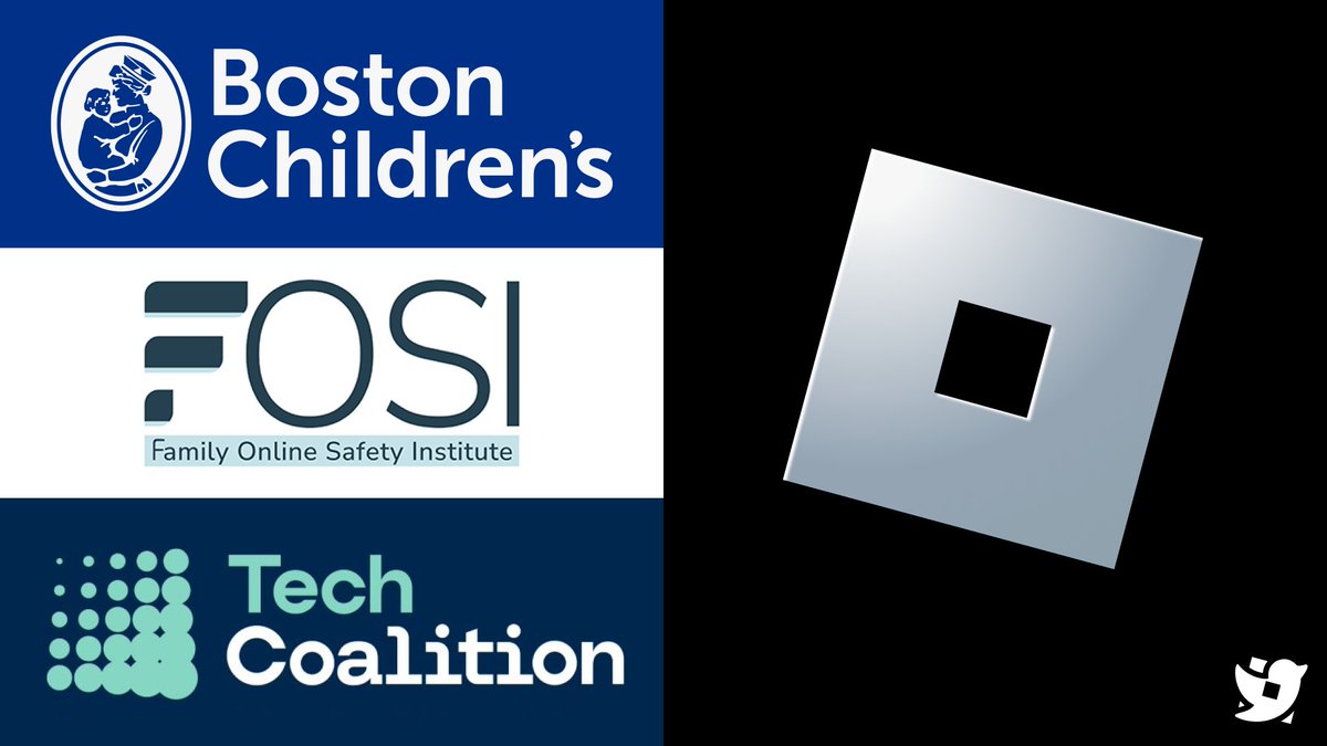 Roblox_RTC's tweet photo. Roblox's VP of Civility &amp; Partnerships also serves on boards for Boston Children’s Hospital's Digital Wellness Lab, the Family Online Safety Institute, and the Tech Coalition—raising questions about potential conflicts of interest. https://t.co/1cVEEruhsT