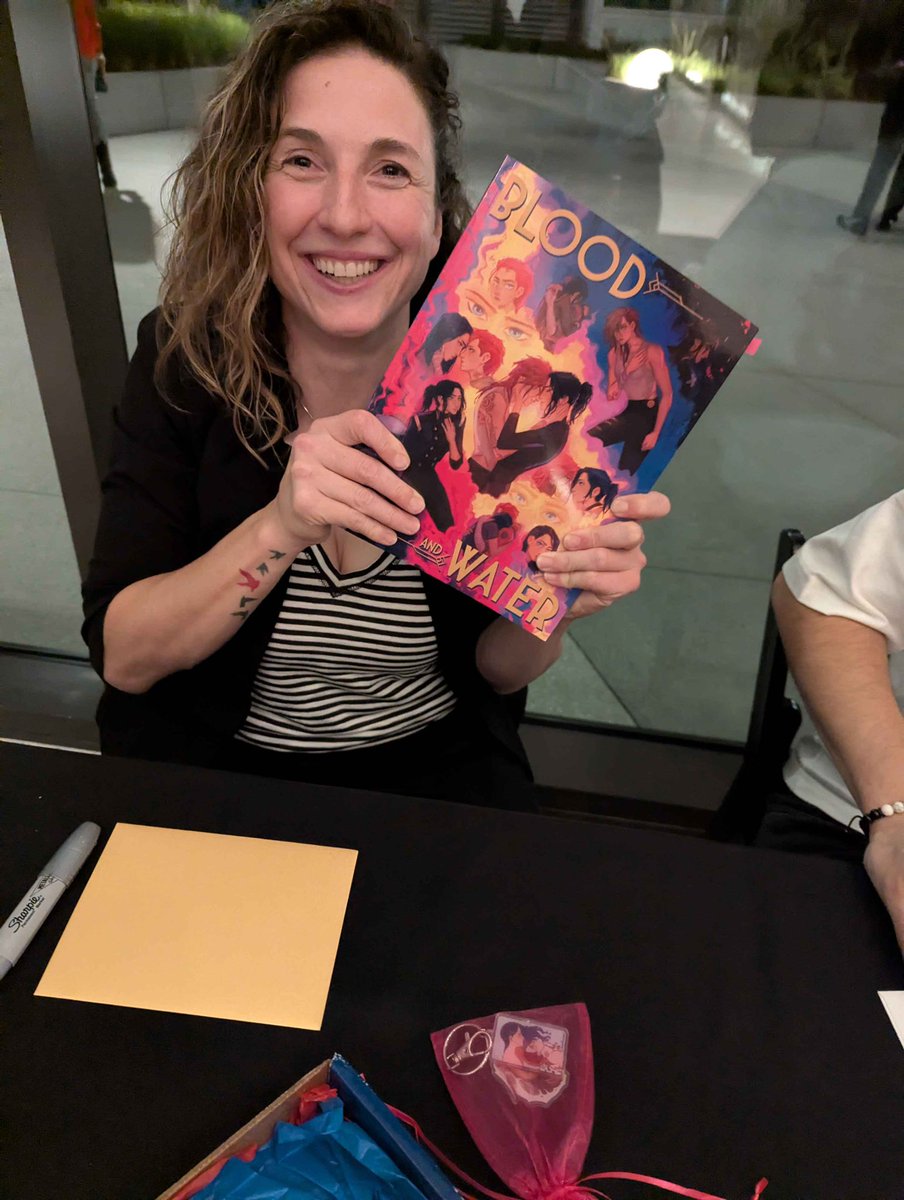 Still Fantastic (@stillcaitvi) on Twitter photo Yesterday we delivered the Blood & Water Fan Zine to Amanda at the Arcane event!
Huge thank you to the team who made this happen! The love, talent, & dedication that lives within the pages of the zine is nothing short of extraordinary.
<a href="/bloodandwaterzn/">Blood & Water ⚜️ Packaging/shipping in progress</a> (avocado not included) Yesterday we delivered the Blood & Water Fan Zine to Amanda at the Arcane event!
Huge thank you to the team who made this happen! The love, talent, & dedication that lives within the pages of the zine is nothing short of extraordinary.
<a href="/bloodandwaterzn/">Blood & Water ⚜️ Packaging/shipping in progress</a> (avocado not included)
