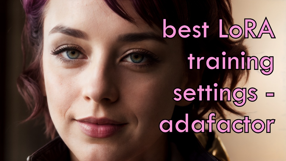 PerRevolutions's tweet image. Best LoRA training settings - adafactor
youtu.be/v8YgZzqb_-A
People asked me for this video and I kept saying there wasn't one best way to train a LoRA - it's like baking a cake.  But I've tested these settings and they work MOST of the time...
#stablediffusion #ai #AIart