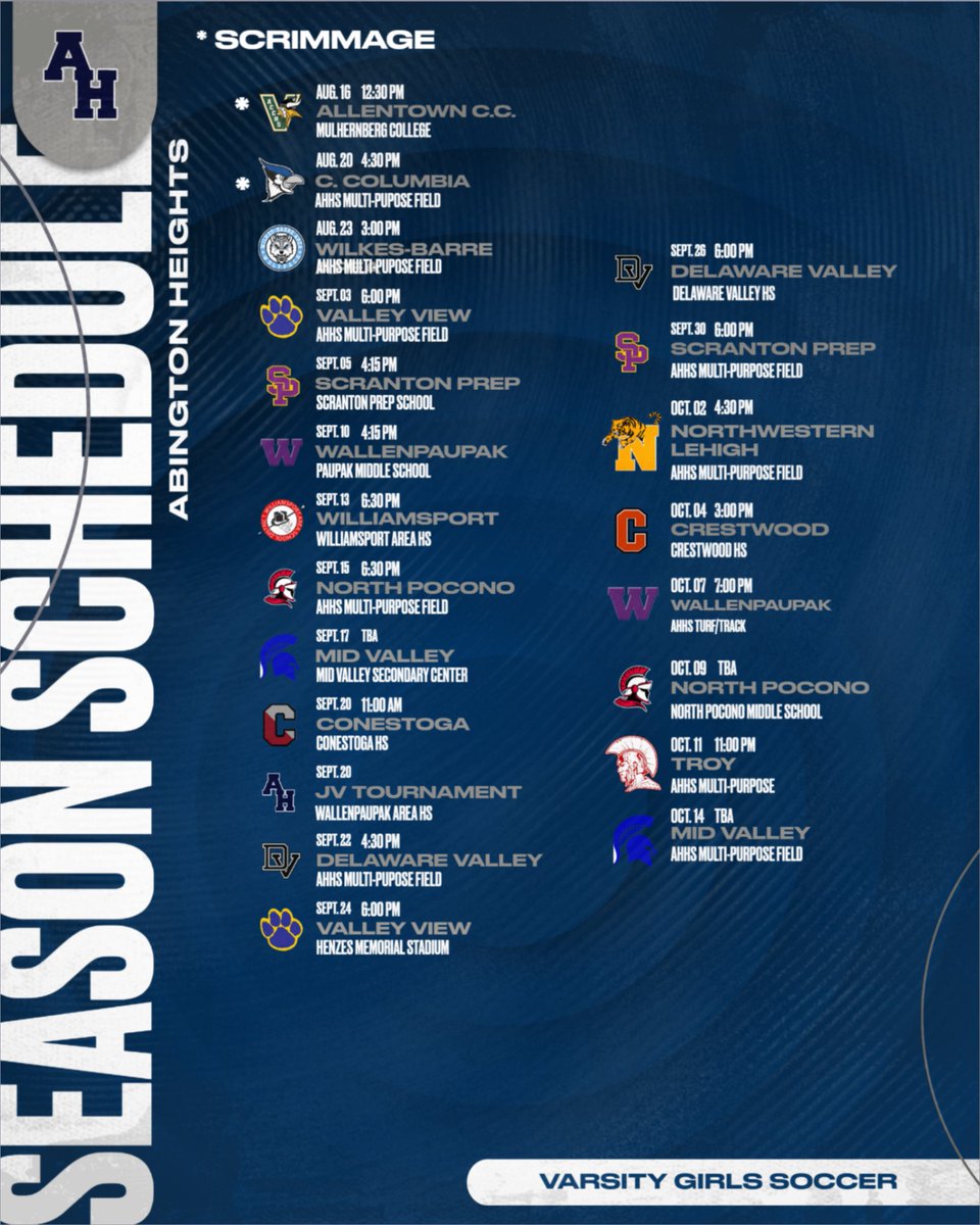 Abington Heights Girls Soccer tweet media