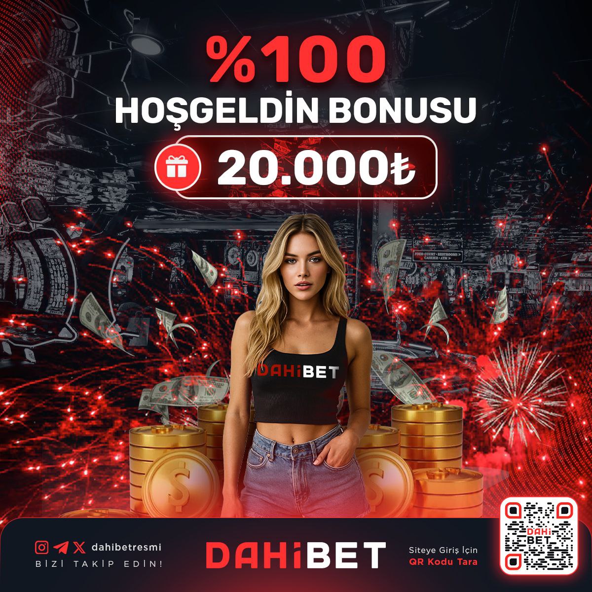 DAHİBET Limitsiz Kazancın Tek Adresi

GÜNCEL GİRİŞ t.ly/dahitafodevran

20.000₺ %100 Hoşgeldin Bonusu

%15 Çevrimsiz Casino Bonusu