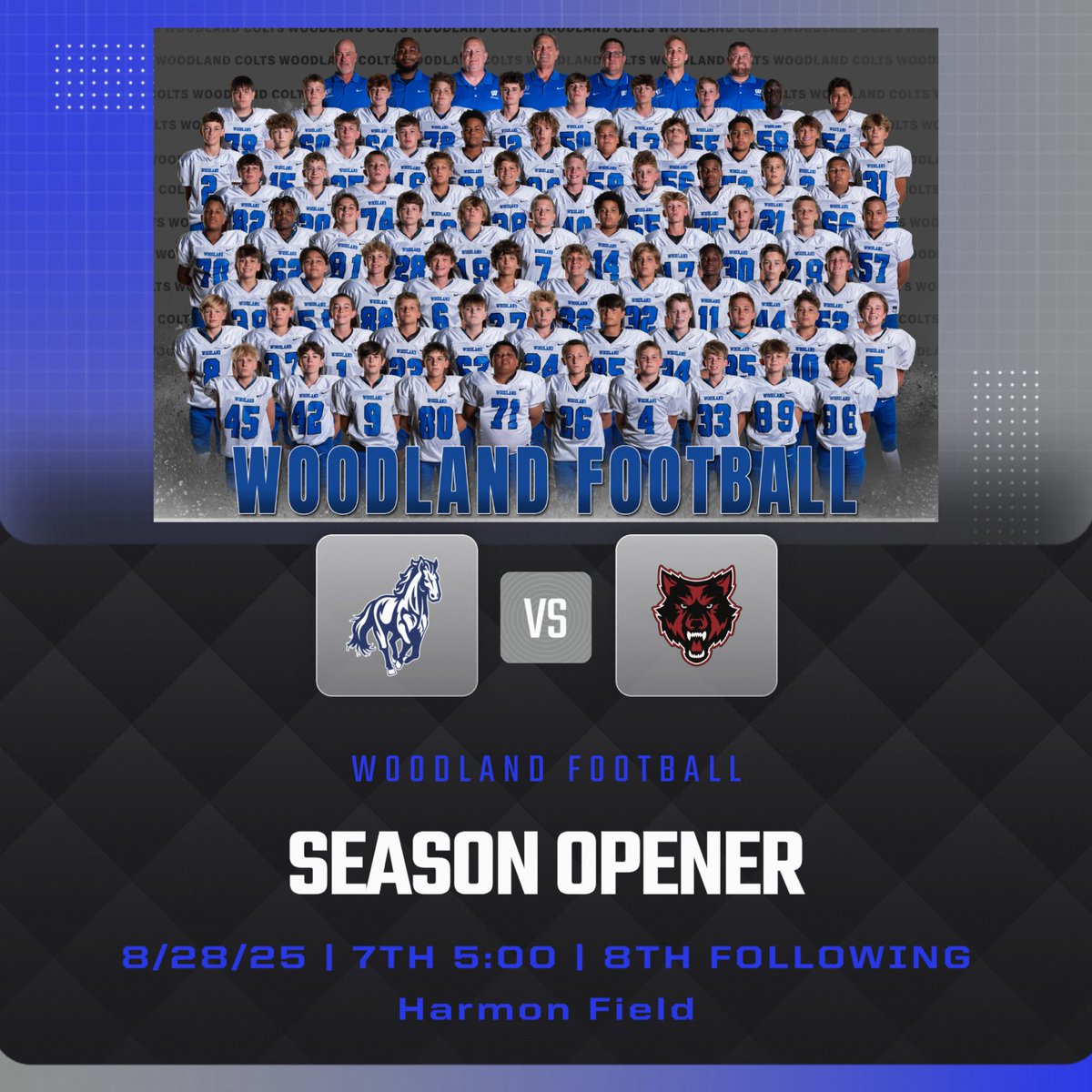 WJHSColtsFB's tweet photo. Season opener less than 2 weeks away! #GoColts @FayBulldogsFB https://t.co/fmj6zb9m3A