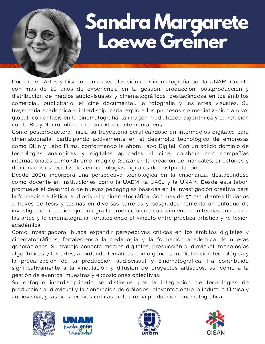 EcdSeminario's tweet photo. ⭐️Estamos en la sesión especial con Luisa Alquisiras y Sandra Loewe.
Únete a través de Zoom: https://t.co/OTQjIt0gHq https://t.co/juWQfQGhJX