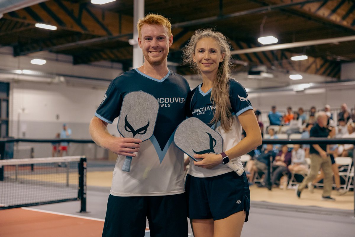 🏆 Anna Dyachenko finished the recent CNPL league event as the #1 player across all teams, going undefeated — a first in CNPL history.
⁣
With the OWL CXE paddle in hand, Anna led the Vancouver OWLS to a dominant team win with unmatched consistency and focus..
⁣
Congrats Anna!!!