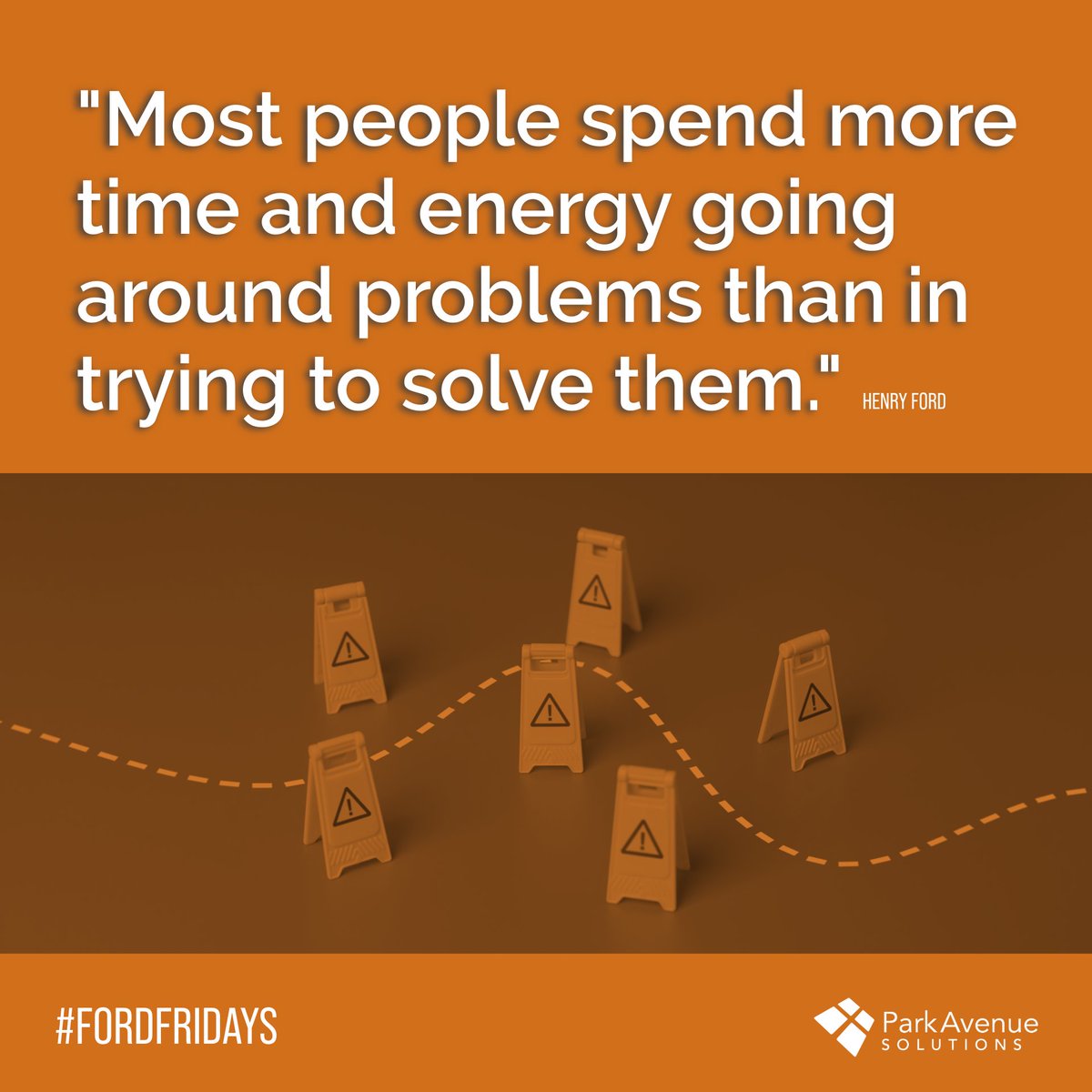 "Most people spend more time and energy going around problems than in trying to solve them." ~Henry Ford

#FordFridays #ToyotaKata #Lean #LeanSixSigma #ContinuousImprovement #ProblemSolving #PDCA #ScientificThinking #OpEx #OperationalExcellence #EmpowerExcellence #Mindset