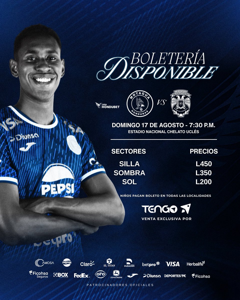 #Honduraspost Motagua busca su primer triunfo del torneo ante Marathón este fin de senana y define precios para el clásico #dsh #vivimostupaison