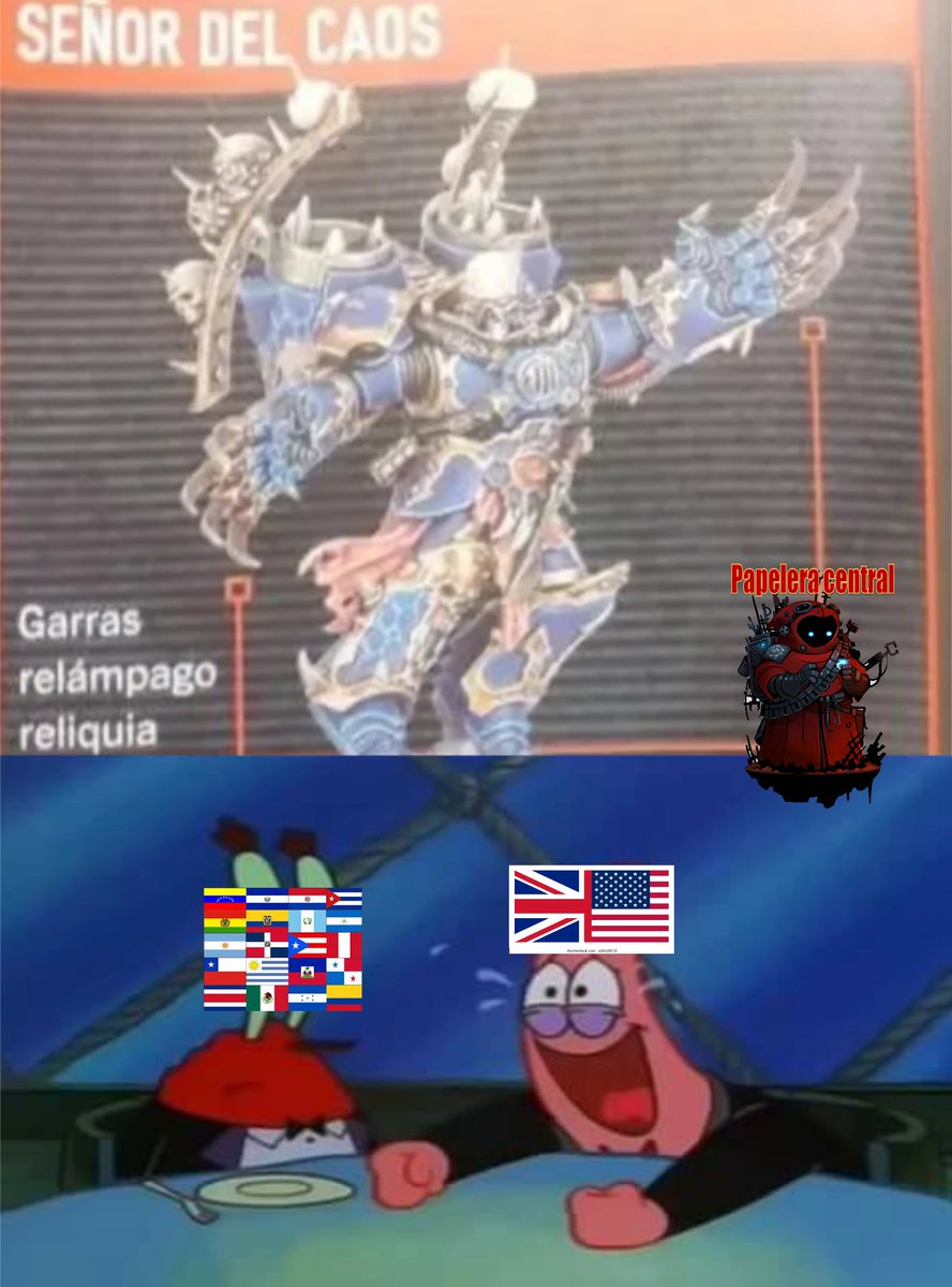 Contexto:

Cuando se filtraron los modelos de la nueva kill team salieron primero en español. la cosa era normal en esta parte del continente. Sin embargo por cuestiones raras sucedió algo que hizo que el fandom angloparlante les sonara las alarmas y se rieran a carcajadas: la