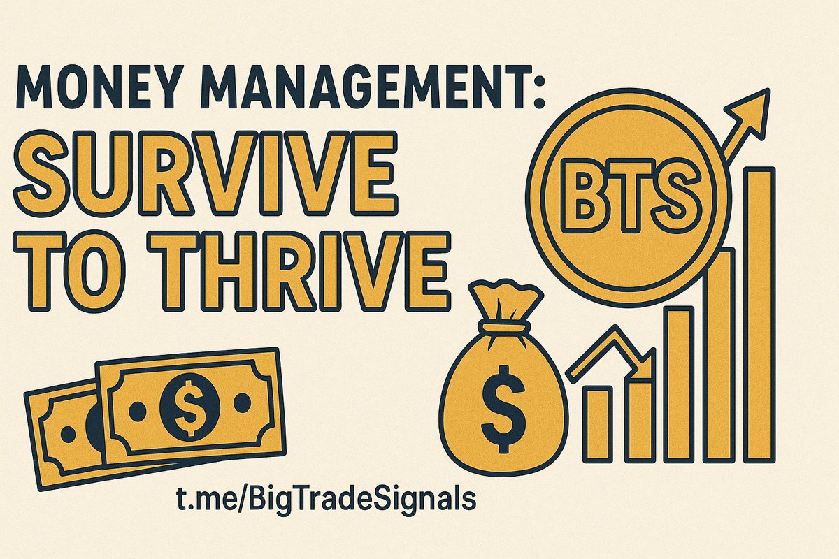 BigtradeSignals's tweet photo. π΅ Money Management: Survive to Thrive
Risk only 2β5% per trade β
Set a daily loss limit π«
Never go all-in after losses β οΈ
Small wins compound. Chasing losses kills.
#Trading #MoneyManagement #Forex #Crypto #BTS #BigTradeSignals https://t.co/TigBRfMLnL