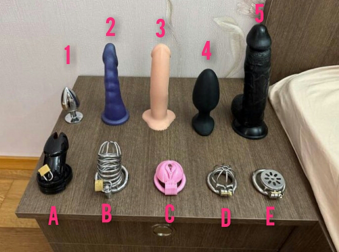 AylenCross's tweet photo. Sissy cual seria tu combinación ideal para consolarte solita? ♠️👀🫦✨ #sissy #tgirl #dildo https://t.co/pbbX2nQjjq