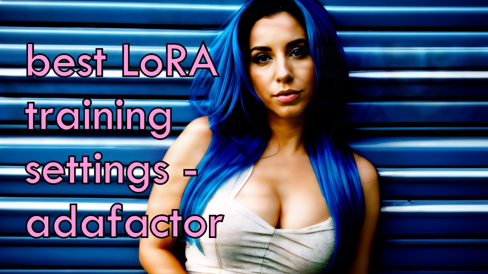 PerRevolutions's tweet image. Best LoRA training settings - adafactor
youtu.be/v8YgZzqb_-A
People asked me for this video and I kept saying there wasn't one best way to train a LoRA - it's like baking a cake.  But I've tested these settings and they work MOST of the time...
#stablediffusion #ai #AIart