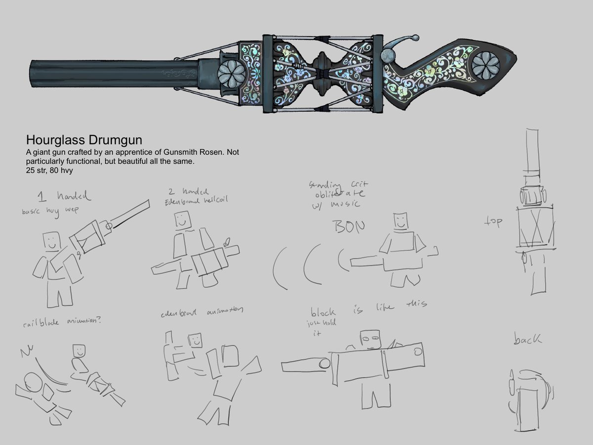 AcidicfruitzAVO's tweet image. More weapon design thing hu hu hu idk #deepwoken #art #weapondesign