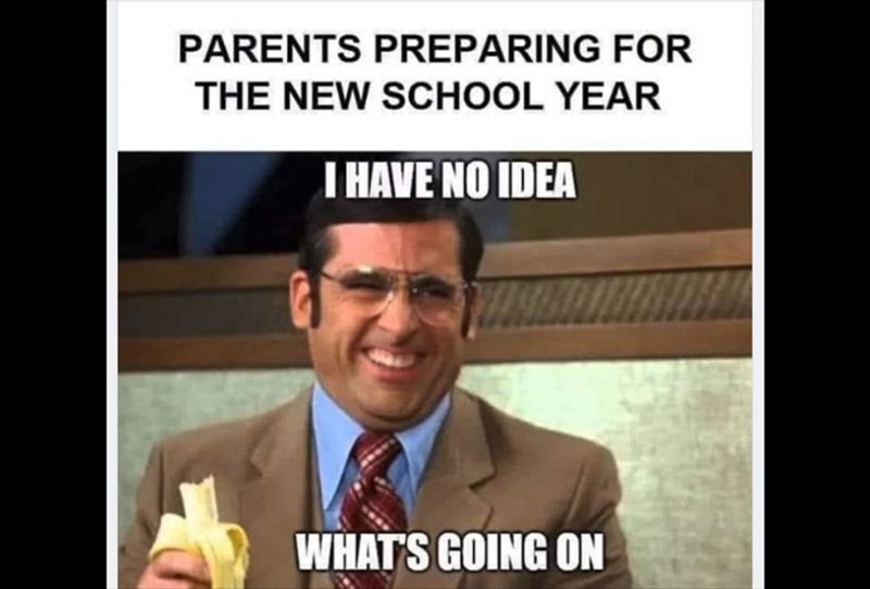 RevolutionPrin2's tweet photo. Getting ready for back to school! Godspeed, parents! Hang in there. 😆🏫🎒
#Meme #Memes #Funny #BackToSchool #School #Kids #Parents #Humor #Laugh #Joke #Anchorman #Friday #Jokes #RPP #Family #Families #Schooling #Fall https://t.co/Vl74P2OnQz